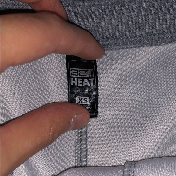 32 Degrees Heat Gray Mid Waist Joggers - Picture 2 of 4